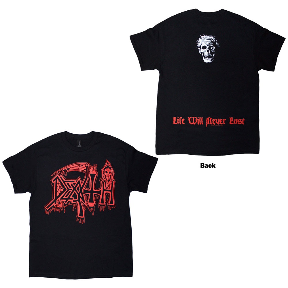 Death - Life Will Never Last Tshirt Homme - Noir